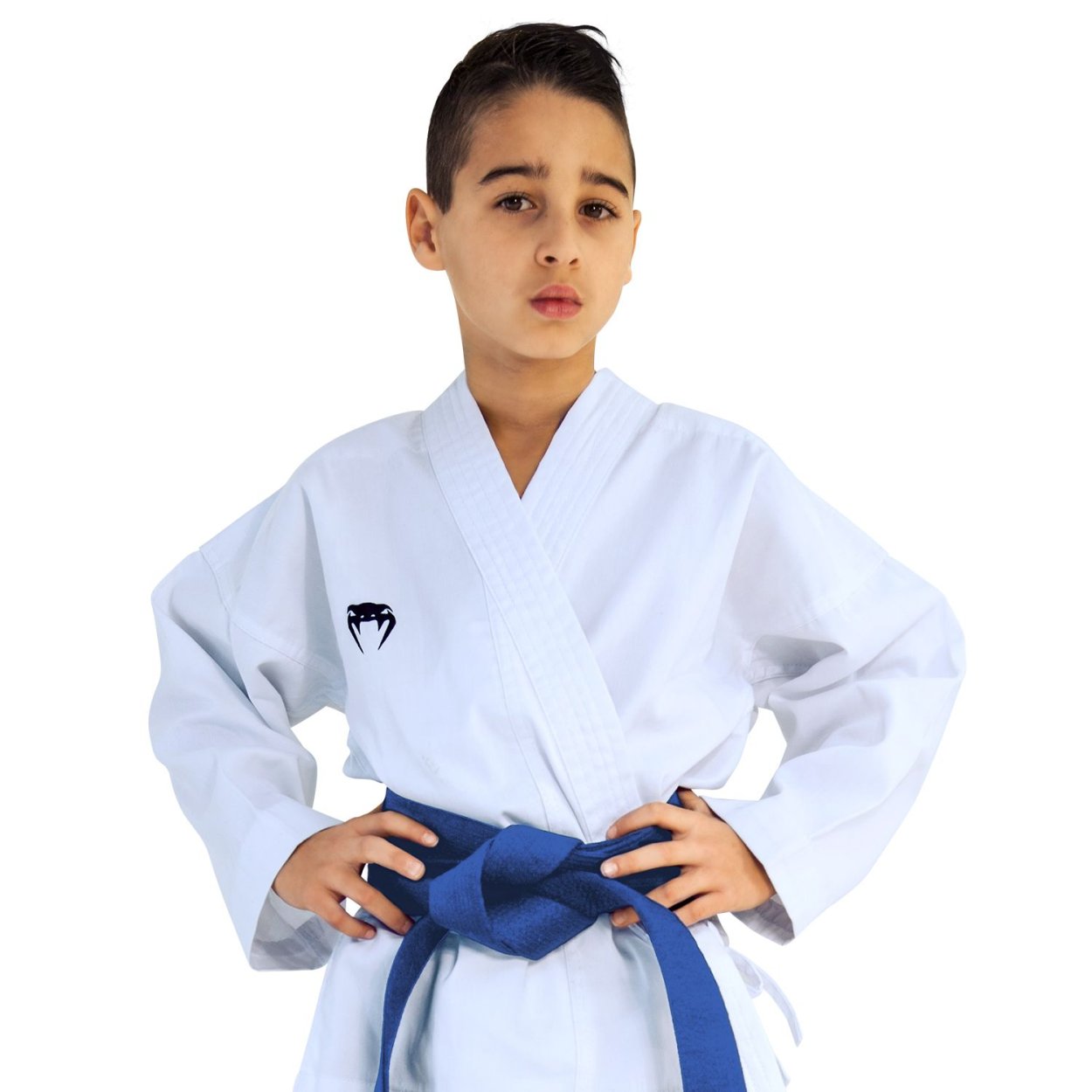 Venum Contender Kids Karate Gi - White - Click Image to Close