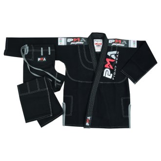 Details about   BJJ GI Brazilian Jiu Jitsu Uniform Grappling Competition Black With White Lapel 