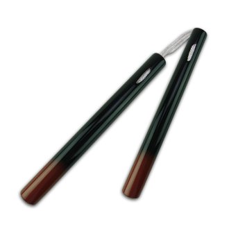 NR-046: Graphite Nunchaku / Cord: Black/Red - PRE ORDER