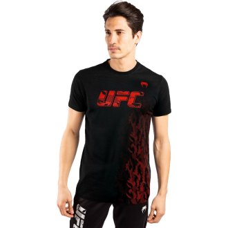 Venum x UFC Authentic Fight Week T Shirt Black/Red