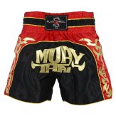 Muay Thai Competition Tribal Fight shorts - Black