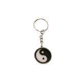 Ying and Yang Key Chain