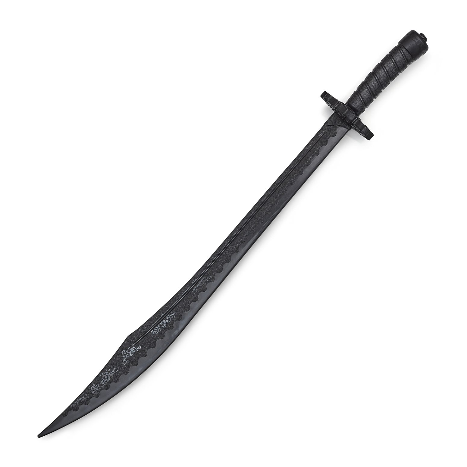 Black Polypropylene Kung Fu BroadSword - 37\"