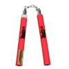 NR-021A: Foam Nunchaku with Metal B/Bearing. All Red Bruce Lee