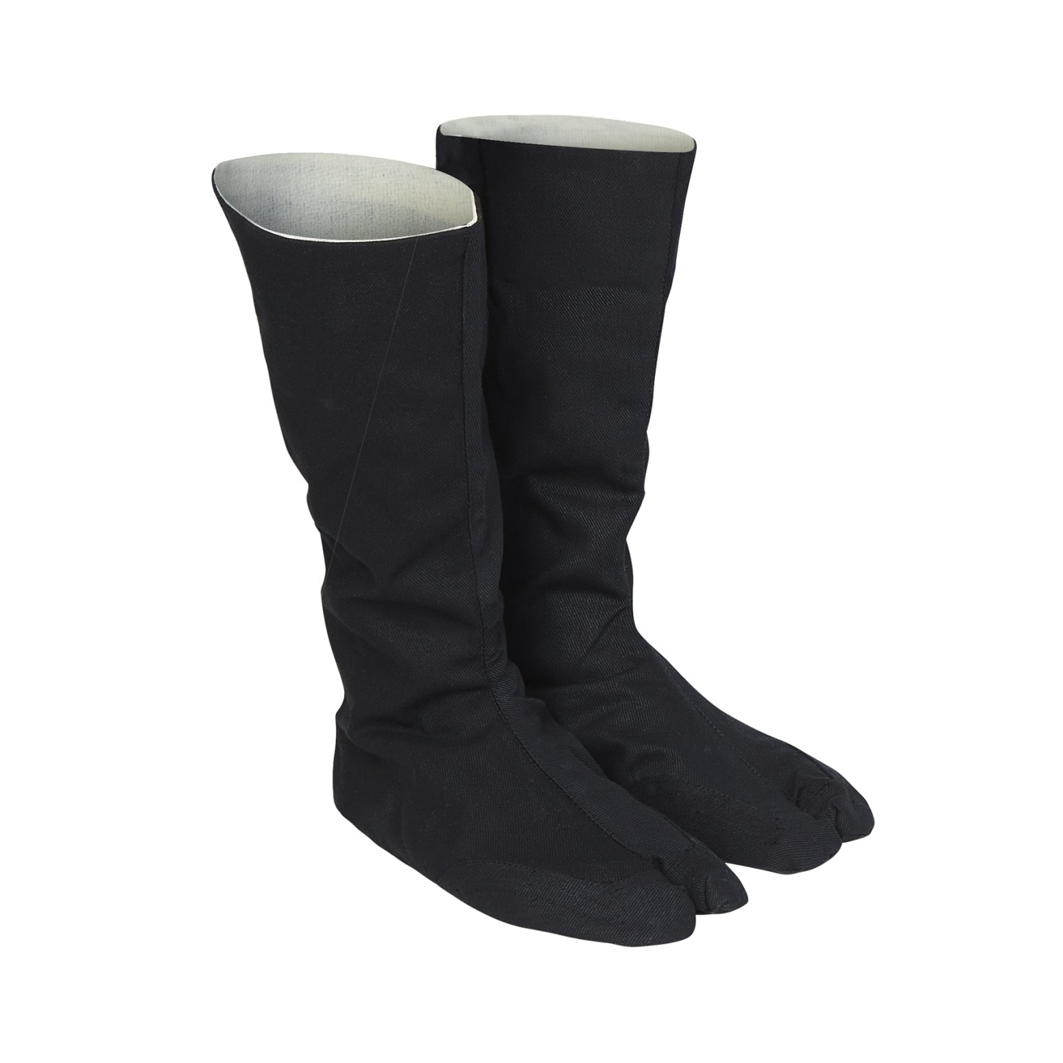 Ninja Indoor Faux Leather Tabi Boots - Click Image to Close