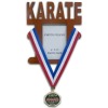 Wooden Karate Photo Frame Medal Display - (Item: 08447)