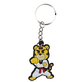 Childrens Taekwondo Rubber Key Chain ( H560 )