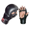MMA Sparring Leather Shooto Glove - 7oz