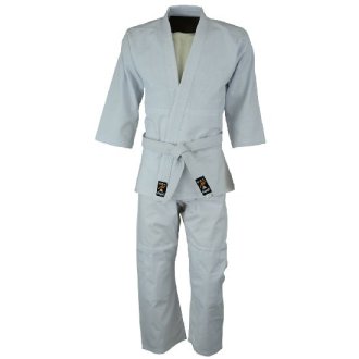 Playwell Adults Basic Jiu Jitsu GI - White 400g