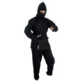 Adults Ninja Uniform - Black 10oz - PRE ORDER