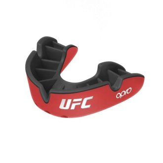 Opro UFC Kids Silver Self Fit Mouth Guard - Red