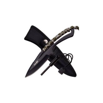 Survivor 8" Survival Knife With Fire Starter - HK-767CA