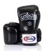 Fairtex BGV1 Black Universal Leather Boxing Gloves