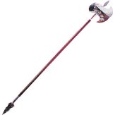 Wushu Long Stick Axe
