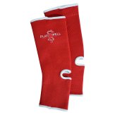 Playwell Muay Thai Elasticated Ankle Support - Red