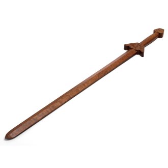 Wooden Tai Chi Sword One Piece Yin Yang - 36"