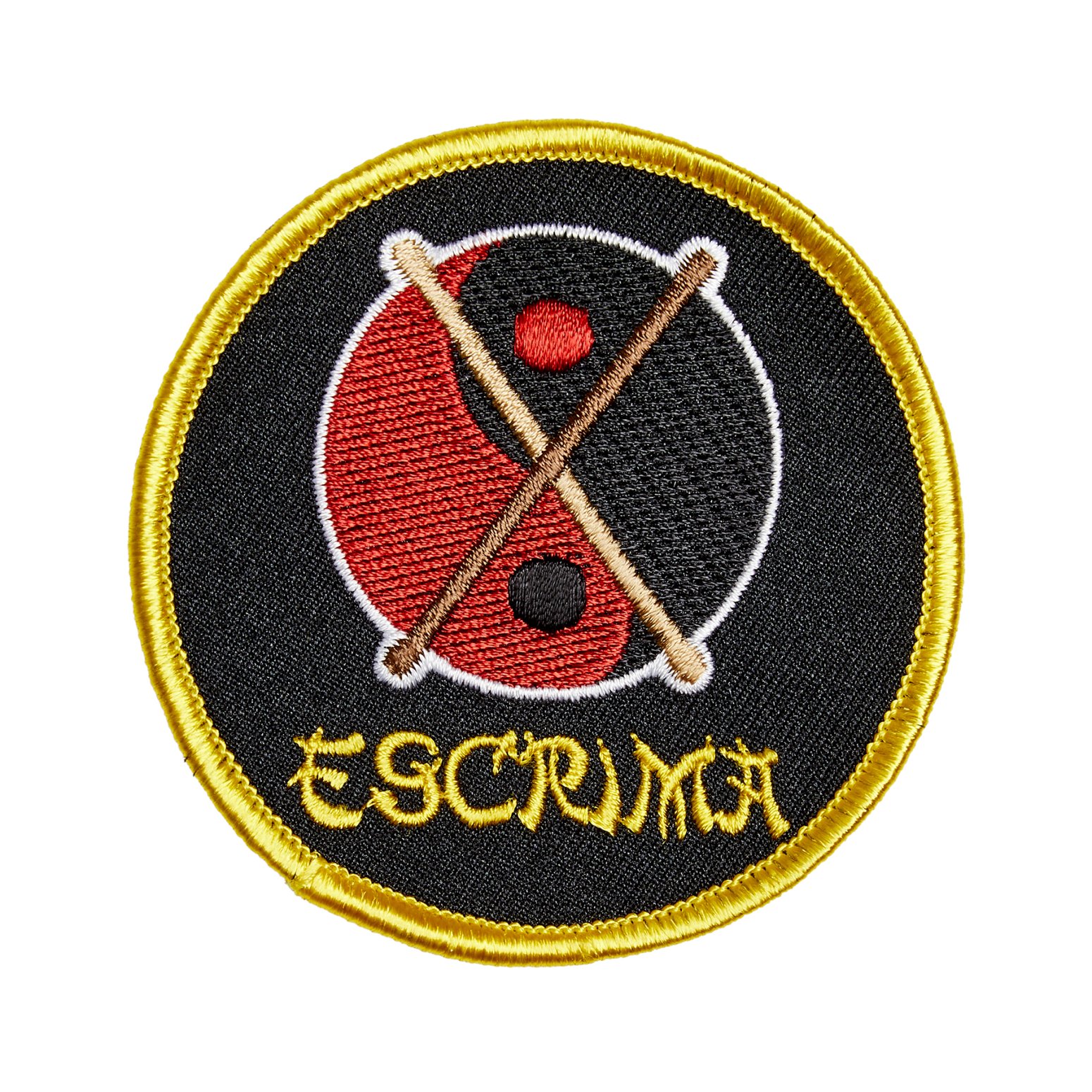 Escrima Yin Yang Patch - Click Image to Close