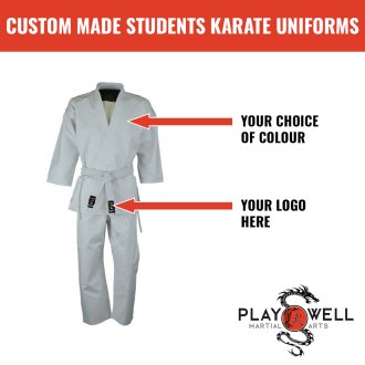 Custom Made Martial Karate Uniform - Your Logo