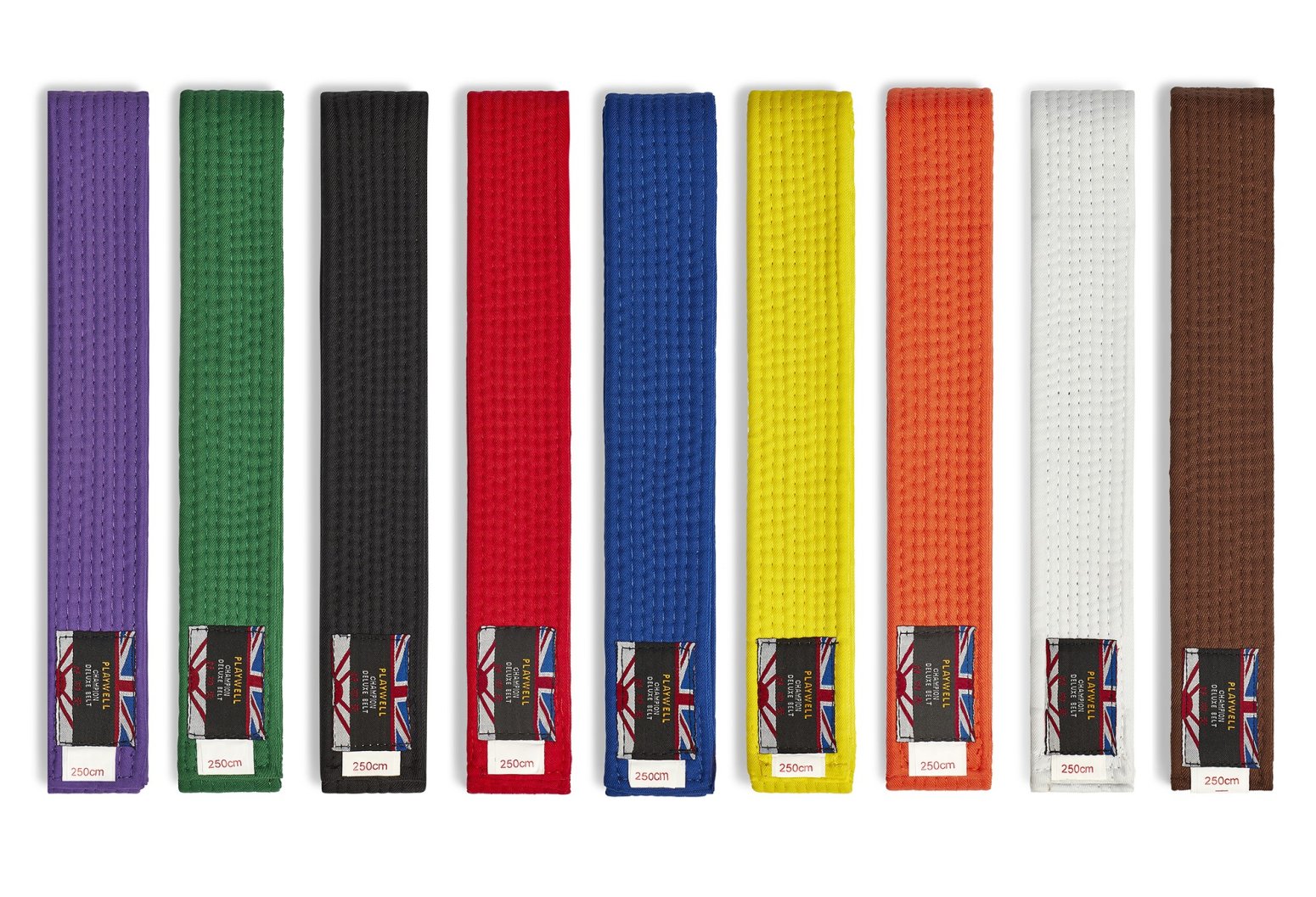 Solid Coloured Belts - Click Image to Close