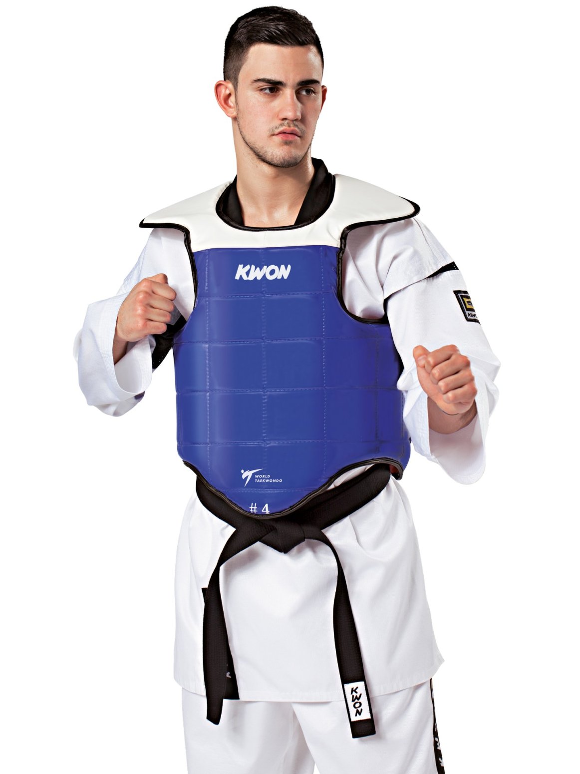 KWON WT Approved Competition Taekwondo Body Armour - Click Image to Close