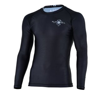 Playwell Black No Gi Long Sleeve Rash Guard - PRE ORDER