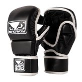 Bad Boy MMA 7oz Sparring Fight Gloves - Black