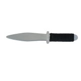 Metal Blunt Roped Grip Training Knive : No 1 - PRE ORDER
