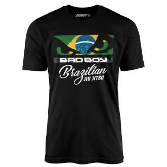 Bad Boy Brazilian Jiu Jitsu Artist T Shirt - Black