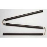 Rubber Three Sectional Staff with Cord