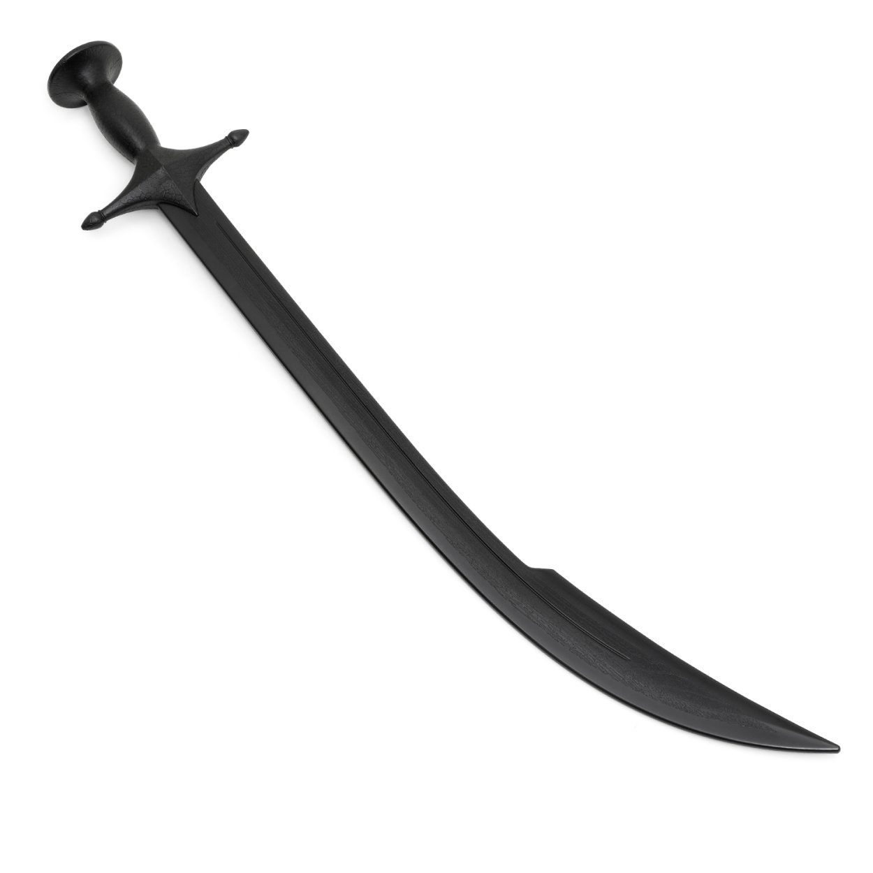 Black Polypropylene Shamshir Sword - Click Image to Close
