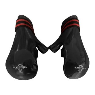 Dipped Foam Sparring Gloves - Black