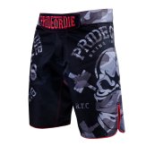 Pride or Die MMA Black "Raw Training" Urban Fight Shorts