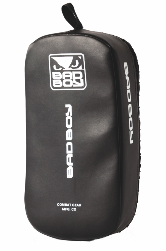 Bad Boy Premium Muay Thai Kick Pad - Black/White ( Singles )