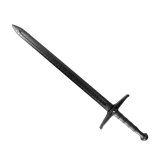 Black Polypropylene Full Contact Excalibur Long Sword - 41.7"