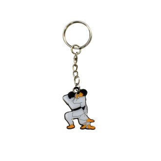 Judo Shoulder Throw Key Chain Ring