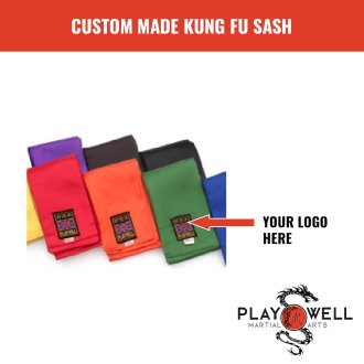 Custom Made Martial Arts Kung Fu Sashes - Your Logo