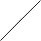 Black Polypropylene Full Contact Tapered Jo Staff (4FT)