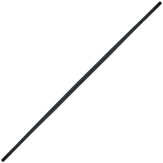 Black Polypropylene Full Contact Tapered Bo Staff (6FT)