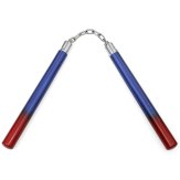 NR-046: Graphite Nunchaku / BB: Red / Blue