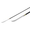 Black Polypropylene Full Contact Long Pole Naginata Stick Black Polypropylene Full Contact Long Pole Naginata Stick