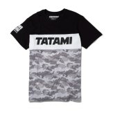 Tatami Tri Panel Camo Ju Jitsu T shirt