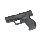 Realistic TP Rubber Training Hand Gun - M009