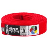 Venum WKF Approved Karate Red Belt