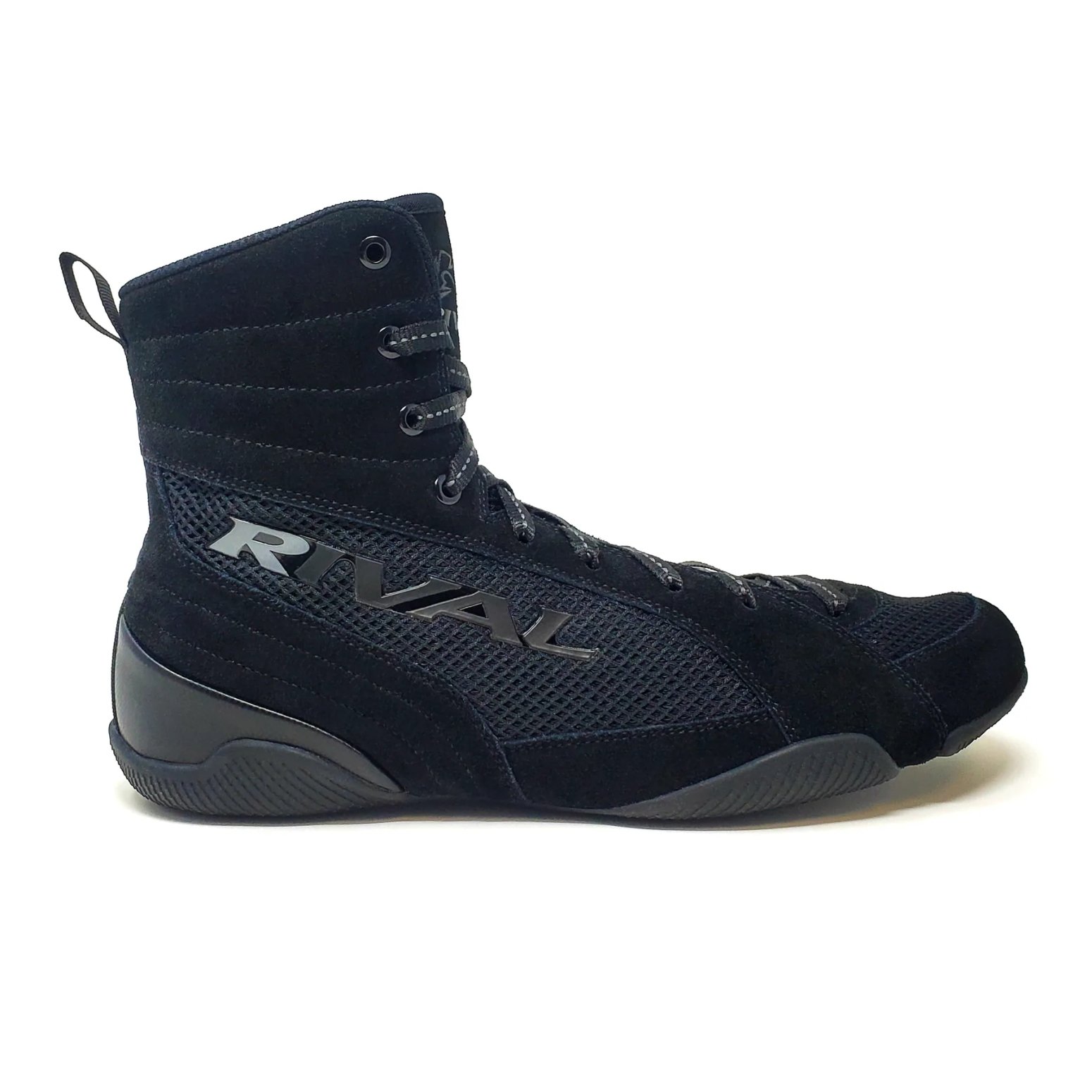 Rival RSX Guerrero Deluxe Boxing Boots - Black - Click Image to Close