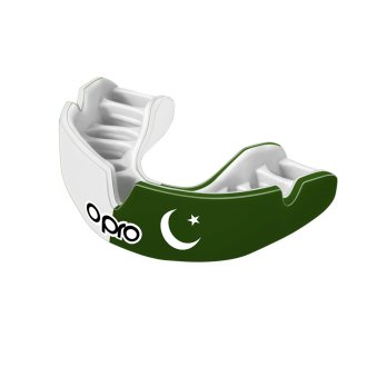 Opro Power Fit Pakistan Flag Mouthguard - Adults