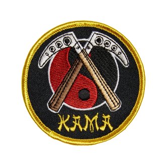 Yin Yang Martial Arts Embroided Iron On Patch 