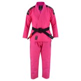 Playwell Adults Ladies Pro Elite BJJ Jiu Jitsu Gi - Pink