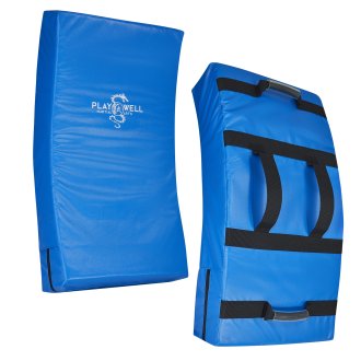 Deluxe Vinyl Blue Jumbo Size Curved Shield - XL
