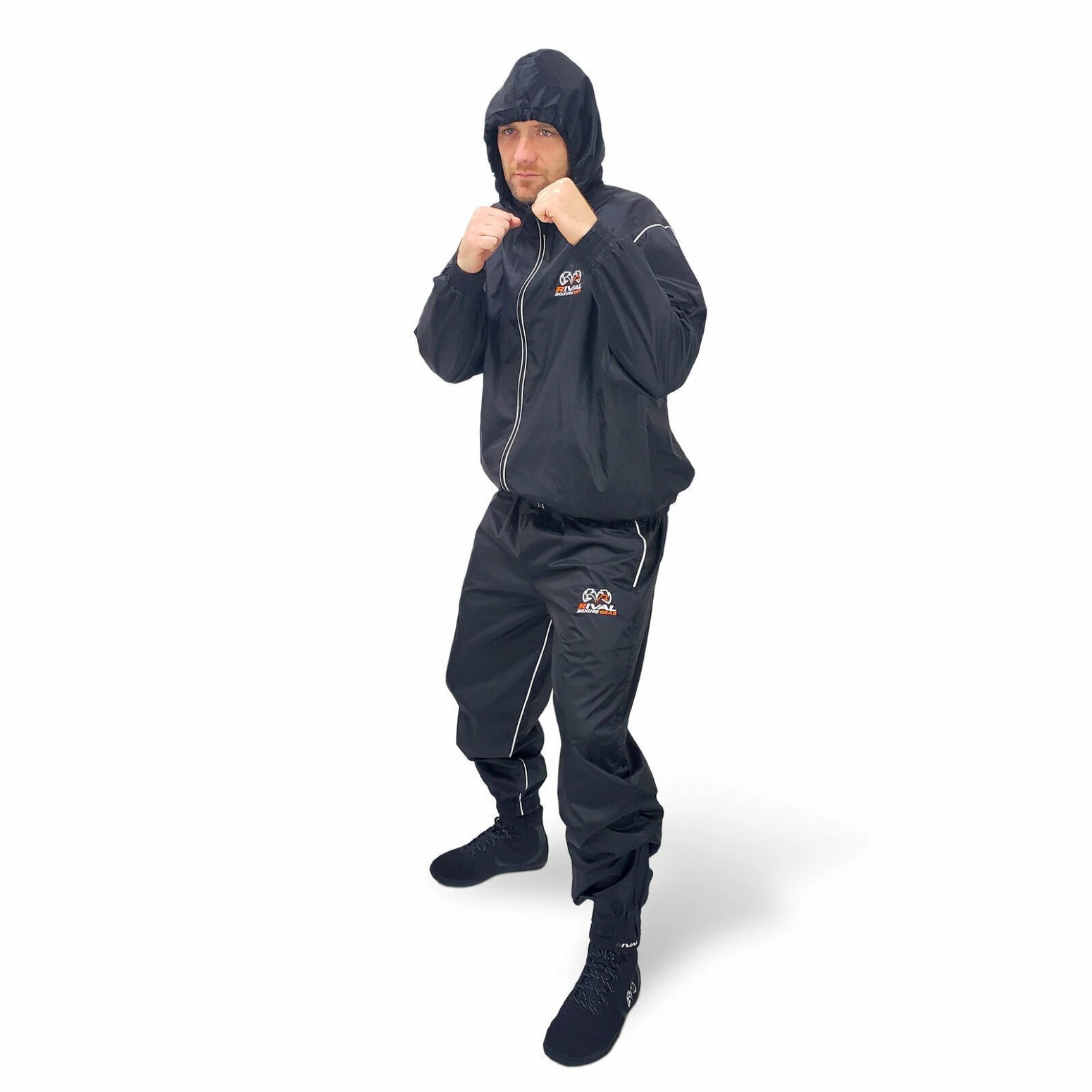 Rival Proffesional Sauna Suit - Black - Click Image to Close
