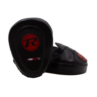 Ringside Protect G2 Boxing Hook And Jab Focus Mitts - Black